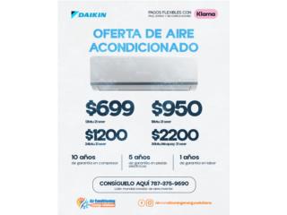 Daikin #1 en aires inverter, Air Conditioning &Energy solutions Puerto Rico