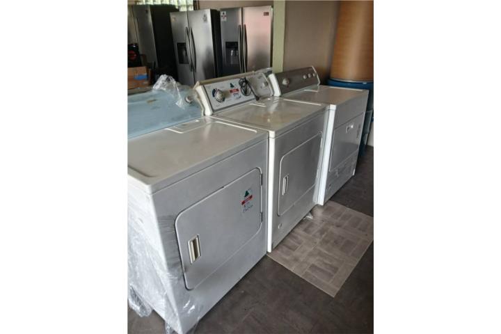 Lavadoras secadoras $395 y combos ($595)