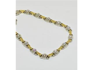 PULSERA TENNIS BRILLANTES 14KT