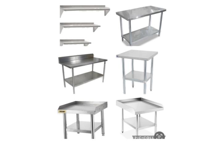 TABLILLAS Y MESAS STAINLESS