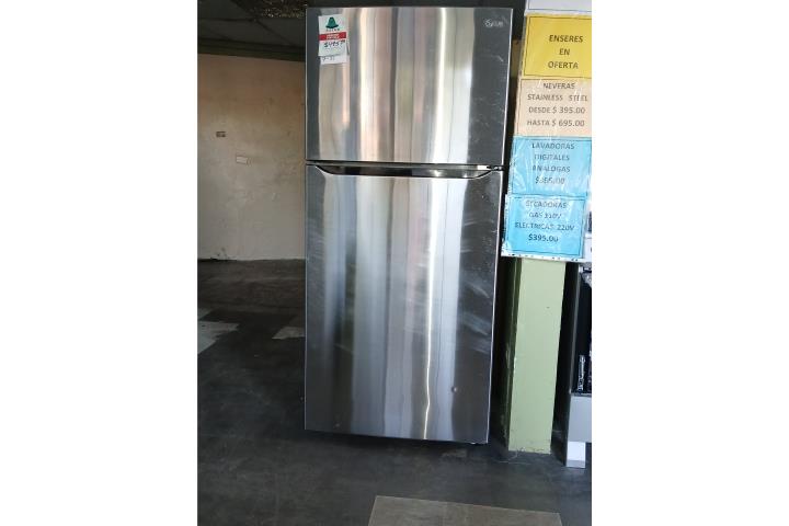 Nevera LG en stainless steel