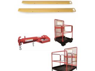 EXTENCIONES Y CANASTOS PARA FORKLIFTS 