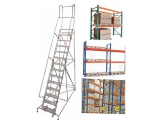 ESCALERAS CORREDIZAS Y PALLETS RACKS ALMACENE, Puerto Rico