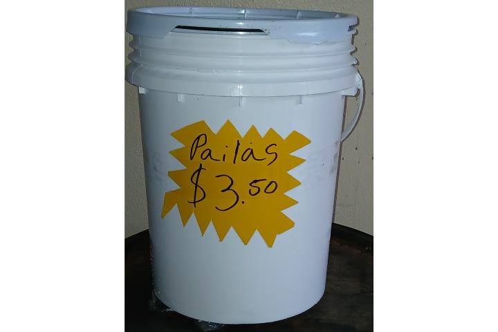 Pailas de 5 gl con tapa