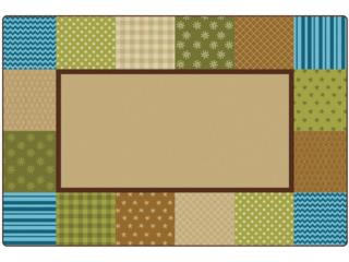 Carpets for Kids - Pattern Blocks Rug