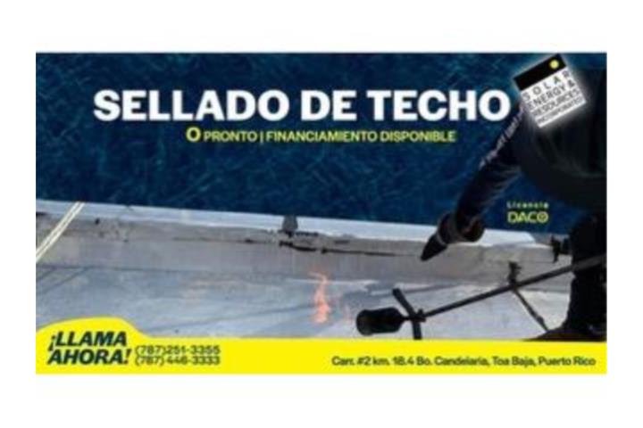 SELLADORES DE TECHO