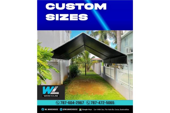 Carpas toldos high y low peak / 1 agua