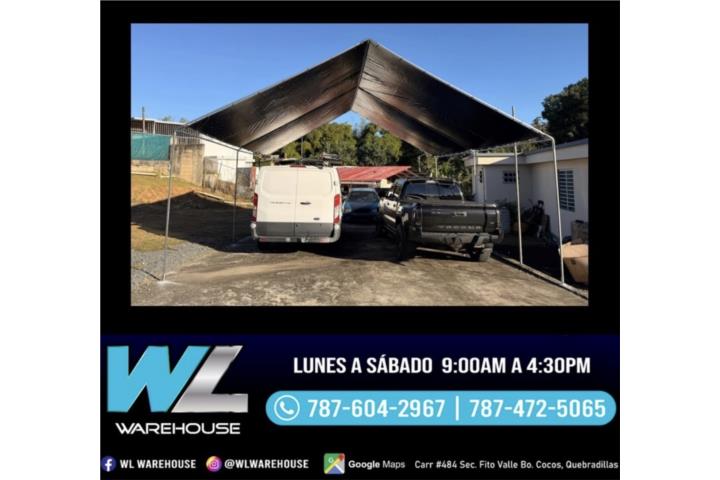 Carpas amarres uniones Toldos