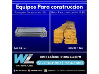 Gatos para construcción 