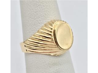 SORTIJA SELLO 18KT, JOYERIA CARMEN Puerto Rico