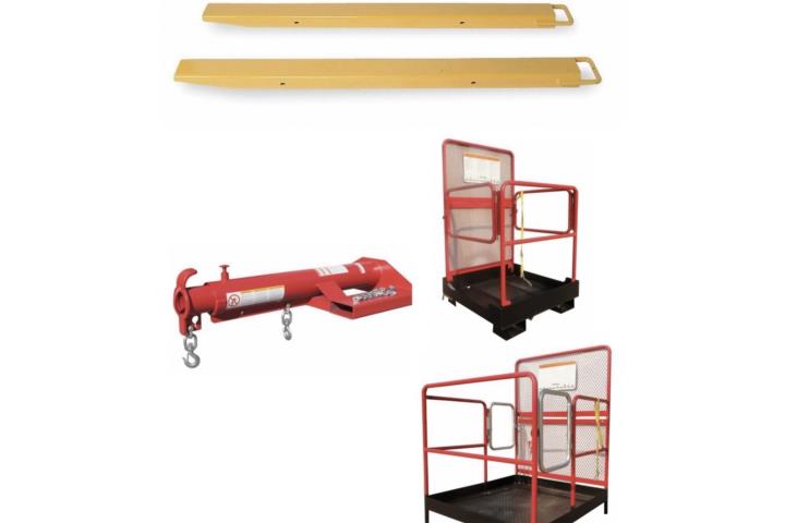 EXTENCIONES Y CANASTOS PARA FORKLIFTS