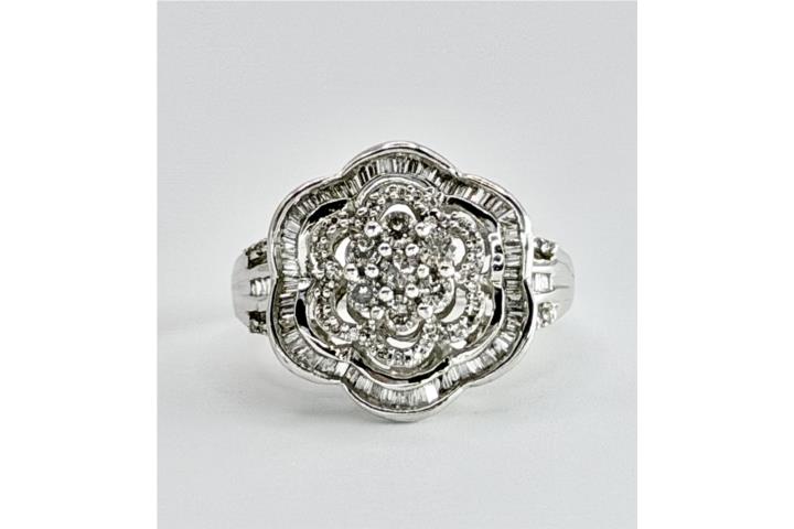 SORTIJA BRILLANTES 10KT