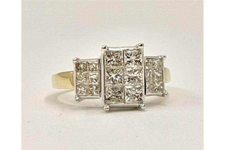 SORTIJA COMPROMISO BRILLANTES 14KT