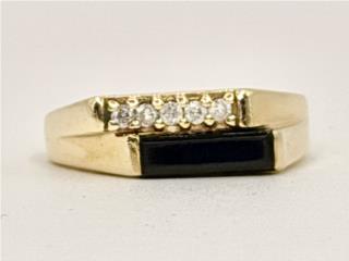 SORTIJA ONIX 14KT, JOYERIA CARMEN  Puerto Rico