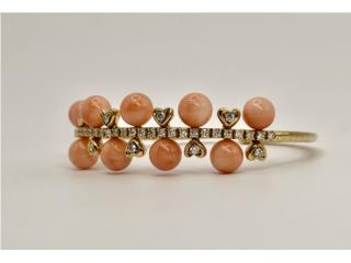 PULSERA CORALES 18KT