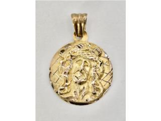 MEDALLA ROSTRO DE CRISTO 14KT, JOYERIA CARMEN Puerto Rico