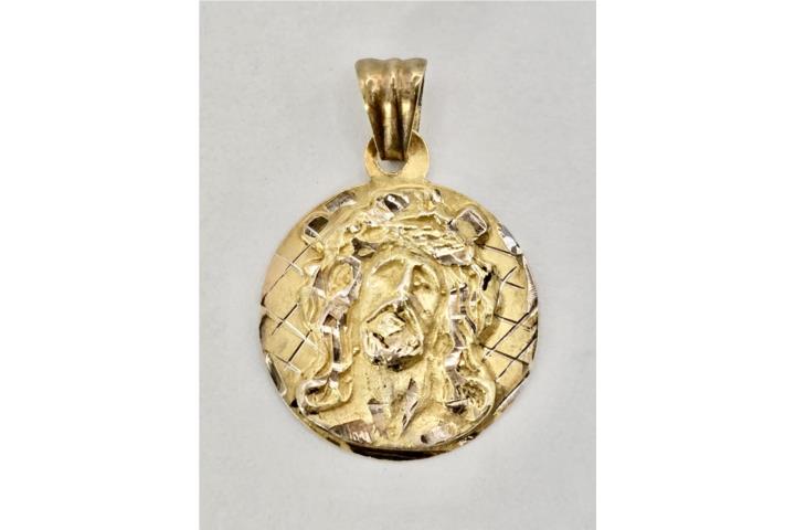 MEDALLA ROSTRO DE CRISTO 14KT