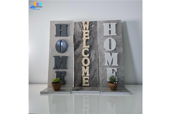 Letreros Decorativos en PVC para el Hogar