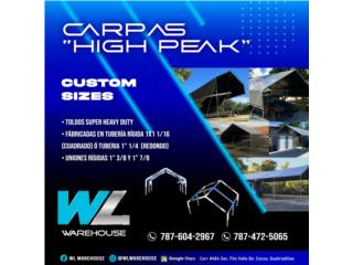 Carpas fabricadas con accesorios de calidad 