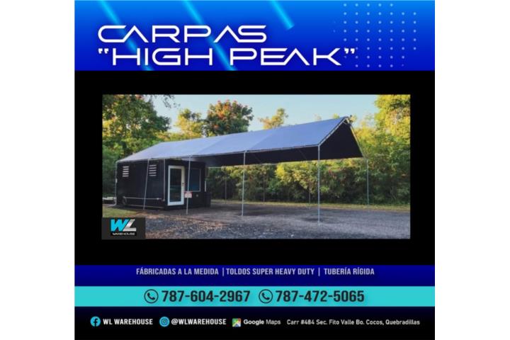 Negocio de carpas industriales en PR