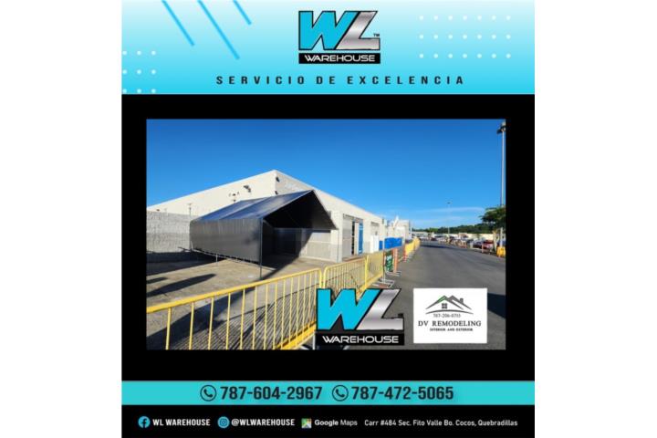 Carpas en fabricación industrial