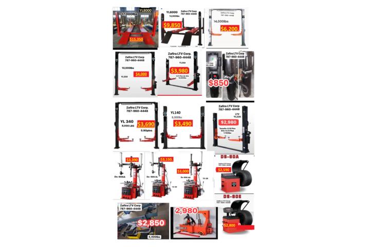 hydraulic Truck Tyre Changer Gomas de Camion