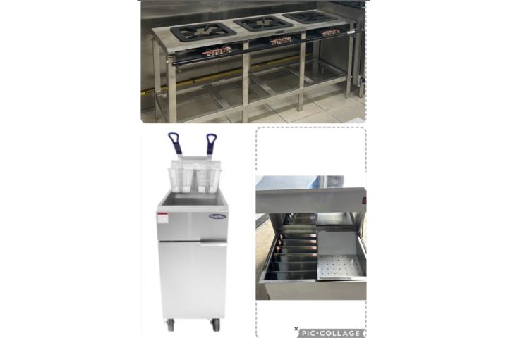 ESTUFAS,FREIDORAS Y WARMER