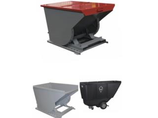TILT TRUCKS AND DUMPING TRASH 