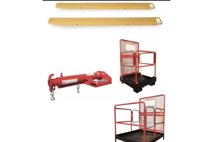 EXTENCIONES Y CANASTOS PARA FORKLIFTS