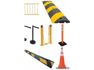 PARKING STOPS & CONTROL BARRIERS 