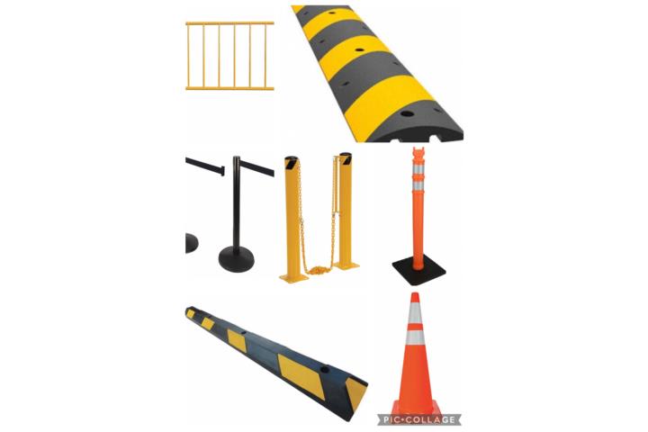 PARKING STOPS & CONTROL BARRIERS