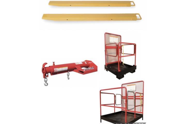 EXTENCIONES Y CANASTOS PARA FORKLIFTS