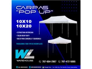Negocio de Carpas al momento 0 espera , Wlwarehouse  Puerto Rico