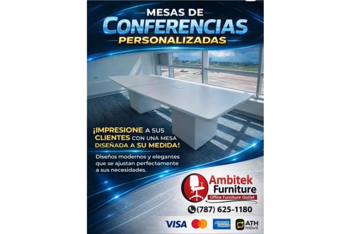 FABRICAMOS MESAS DE CONFERENCIA