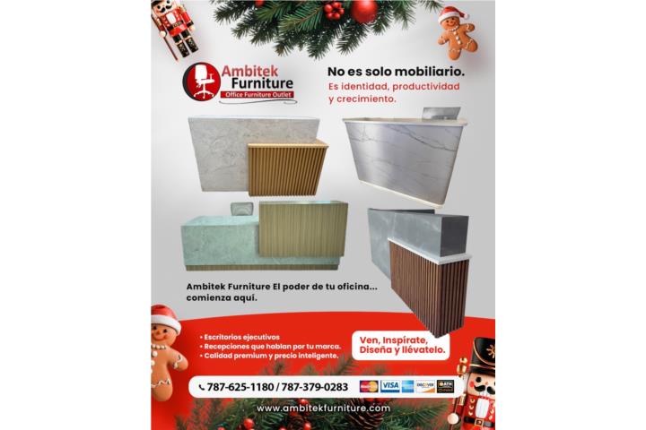 FABRICAMOS RECEPCIONES A LA MEDIDA