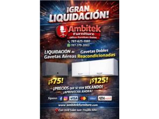 GAVETAS AEREAS, AMBITEK FURNITURE Puerto Rico