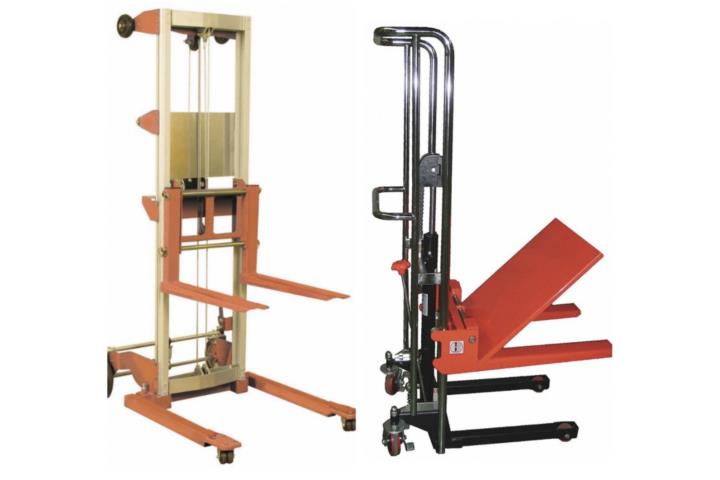 PLATFORM LIFT AND PALLET STACKER
