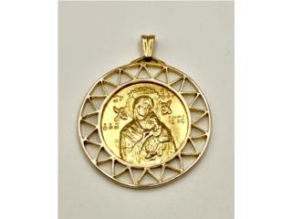 MEDALLA PERPETUO SOCORRO 14KT, JOYERIA CARMEN Puerto Rico