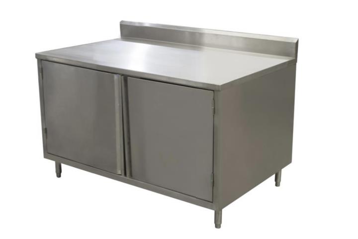 MESAS GABINETES STAINLESS
