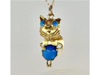 CHARM GATITO 18KT