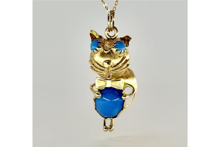 CHARM GATITO 18KT