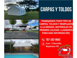 Necesitas un reemplazos para tu toldo??, CARPAS Y TOLDOS BAYAMON Puerto Rico
