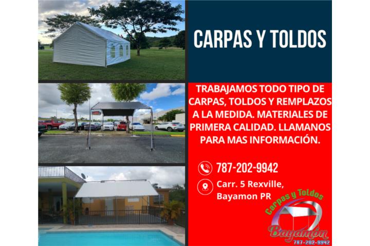 Necesitas un reemplazos para tu toldo??