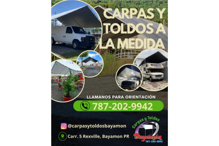Toldos carpas y reemplazos