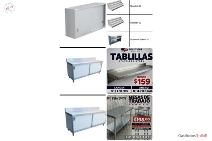 TABLILLAS Y MESAS STAINLESS , Puerto Rico