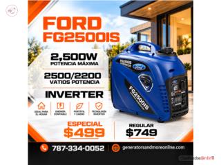 Ford FG2500IS Inverter, GENERATORS & MORE INC. Puerto Rico