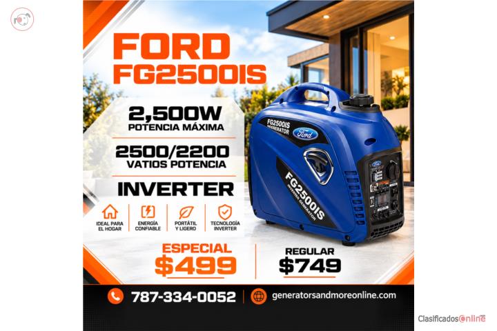 Ford FG2500IS Inverter, Puerto Rico