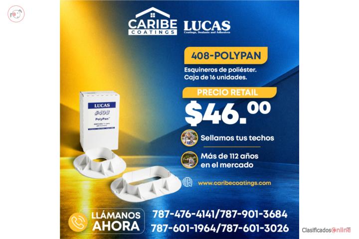 Lucas 408 Polypan $46, Puerto Rico