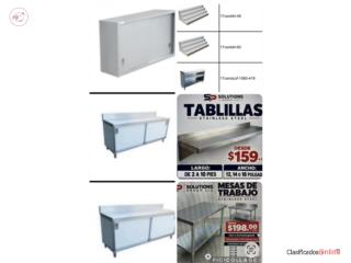 TABLILLAS Y MESAS STAINLESS , SP TOOLS PUERTO RICO Puerto Rico