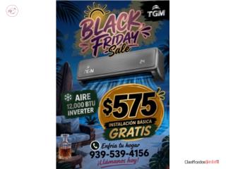 TGM 12,000 btu 22 seer (220v) $575, Optimum Inverter Puerto Rico